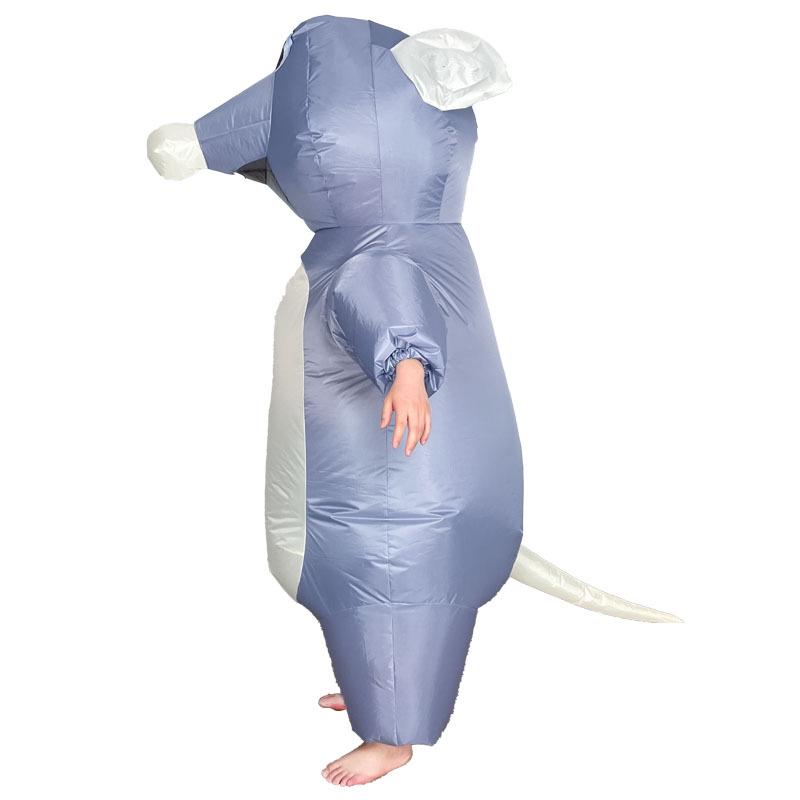 Cute Inflatable Mouse Costume for Halloween and Christmas - Adult Cosplay and Performance Outfit