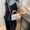 New Casual Simple Handbag Fashionable and Beautiful Personalized Bag Women's Texture Single-shoulder Square Bag