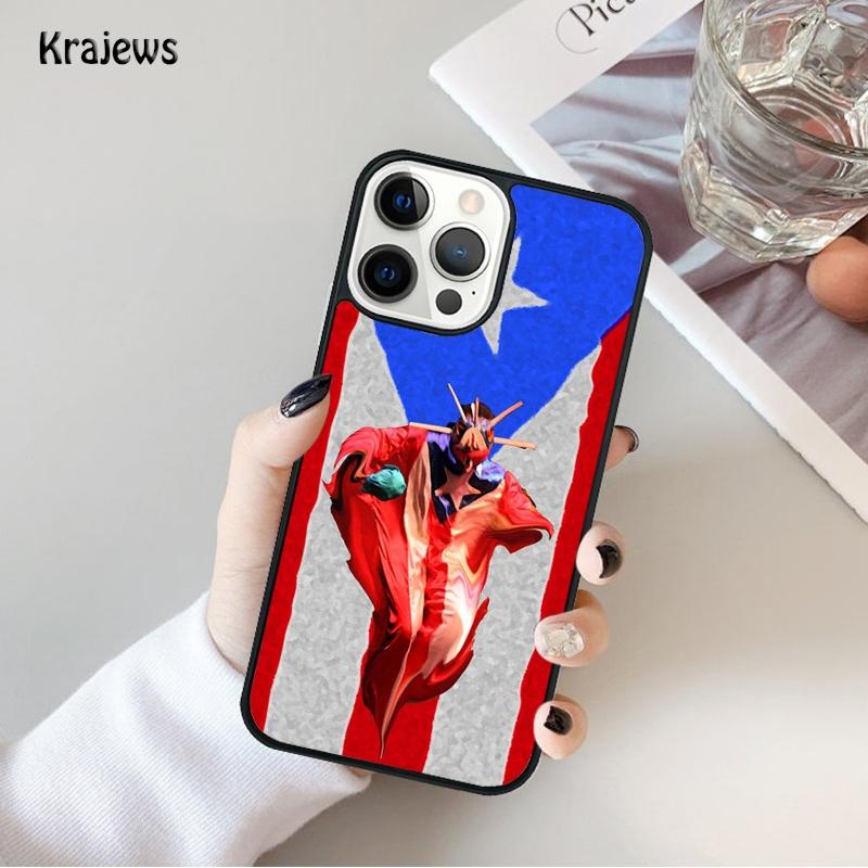 

Puerto Rico Flag Phone Case For iPhone 17 Air 16 15 14 Ma Plus 11 12 13 Pro Ma Phone Cover coque iPhone 13