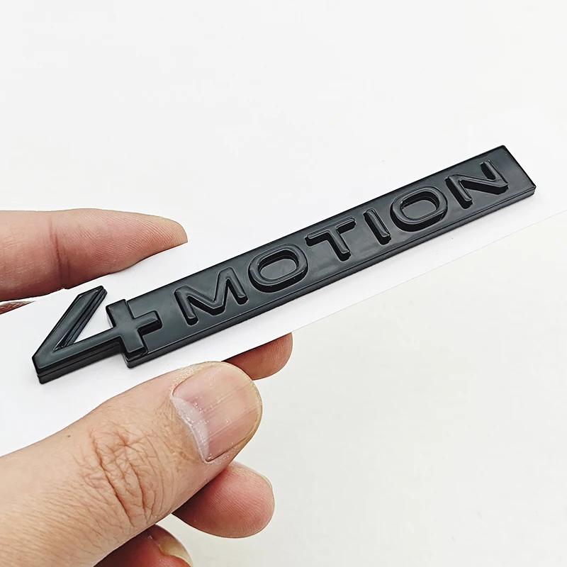 3D ABS Car Letters Logo 4Motion V6 Rear Trunk Badge Emblem Sticker Decals For VW Tayron Golf MK4 5 Tiguan 4MOTION V6 Accessories Zs8