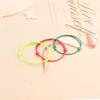 Bracelet Réglable Tissé à la Main en Fil de Cire Coréen, 1,5 mm, Multicolore
