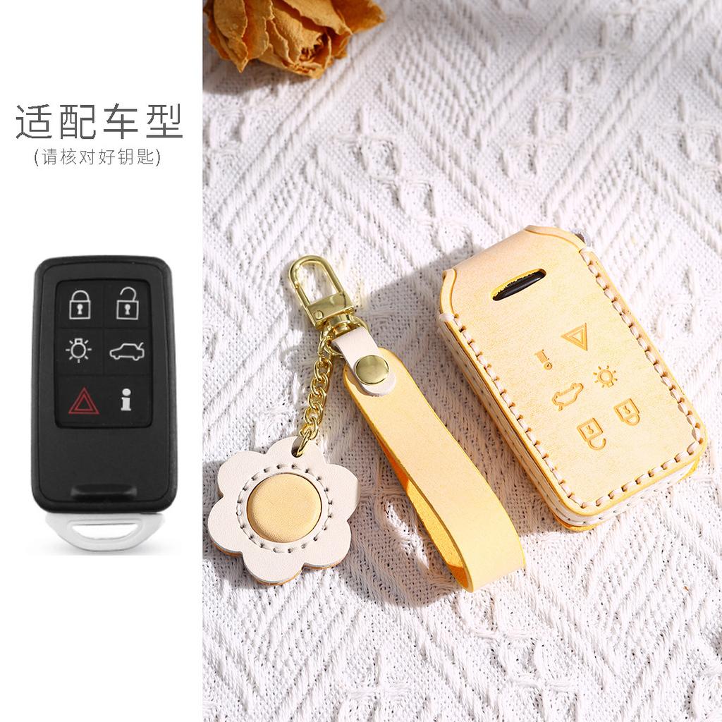 Applicable To Volvo Key Cover New S60/Xc60/S90/Xc90/Xc40L Shell V60/V90 Car Women'S Bag Buckle