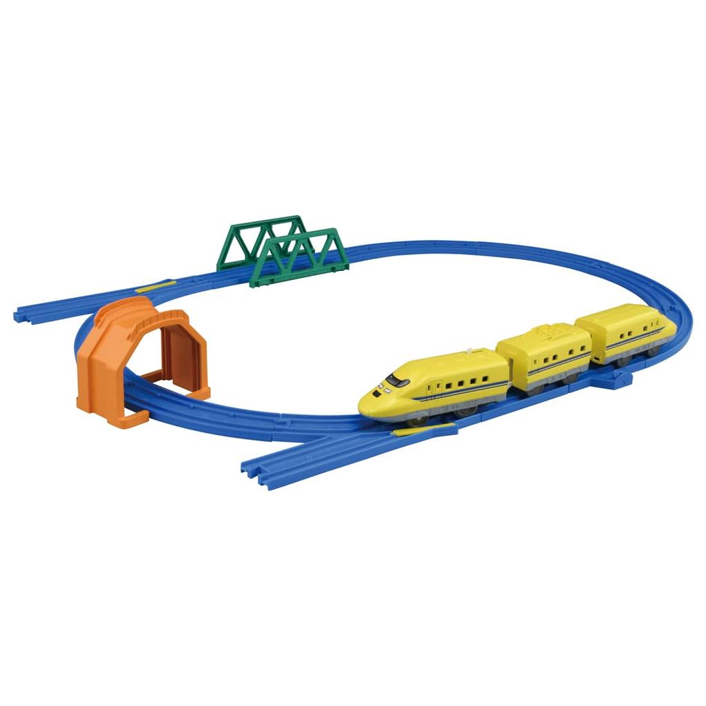TAKARA TOMY Plarail Entry Set 923 Doctor Yellow Train Toy for Ages 3 and Up