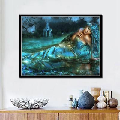 Diy Diamond Painting Cross Stitch "Sprookje Prinses &" Diamant Borduren Handwerken Strass