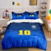 Yellow Number, Brazil Emblem. Bedding Sets Duvet Cover Sets Duvet Covers Pillowcases(1 * Duvet Cover 2 * Pillowcases, Without Duvet Insert)