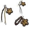 Braided Rope Bag Charm Keychain Fashion Decorative Bag Accessories for Handbag Backpack Decors Aesthetic Keychain Gifts