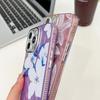 For iPhone 16 Pro Max Case Electroplated IMD TPU+PC Phone Back Cover with Glass Lens Film