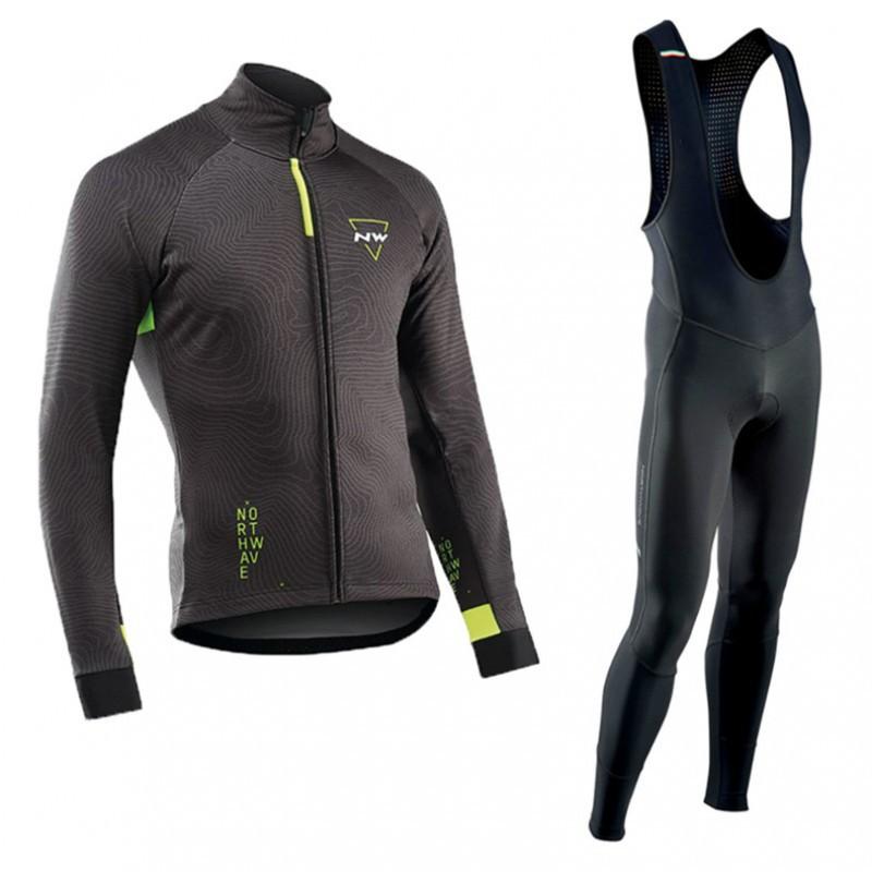 Outdoor Cycling Clothes Bicycle Long-sleeved Suit Men Women Mountain Bike Road Equipment