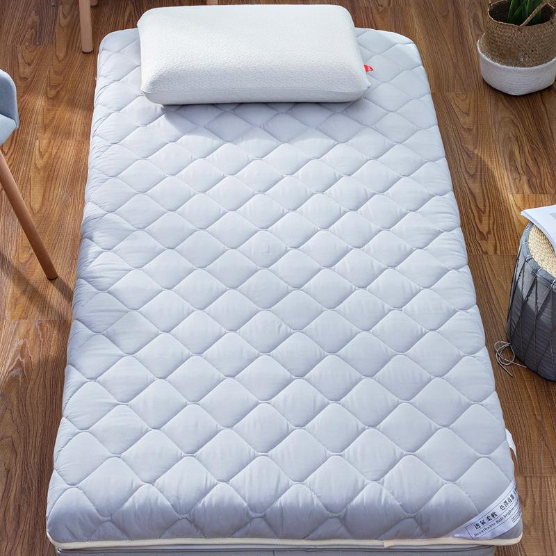 Water Wash Cotton Mattress For Students Dormitory Sponge Single Double Bed Mat Breathable Solid Color Comfortable Mattress