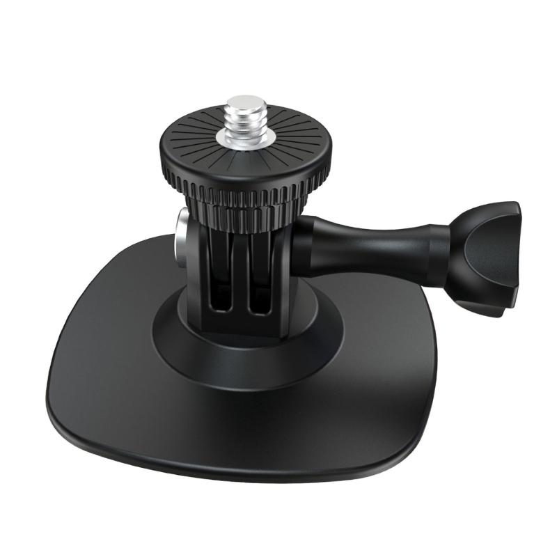 Flexible Klebehalterung für Action-Kameras Sichere Montage auf flachen und gekrümmten Oberflächen 180 Grad verstellbare Neigung Aluminiumlegierung
