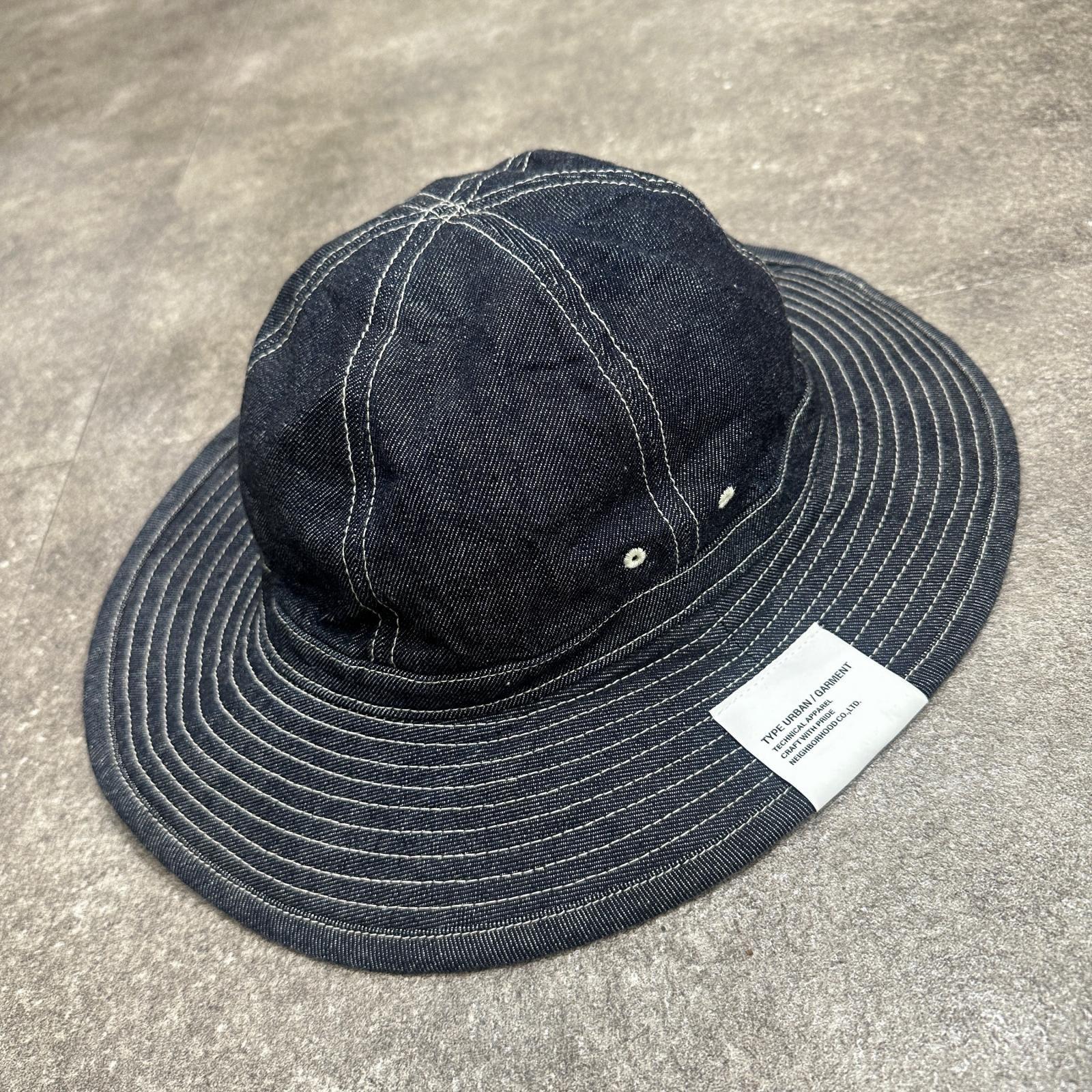 Used NEIGHBORHOOD 25SS CREW HAT Denim Crew Hat Bucket Hat Hat Neighborhood 251YGNH-HT08 L (16170M)