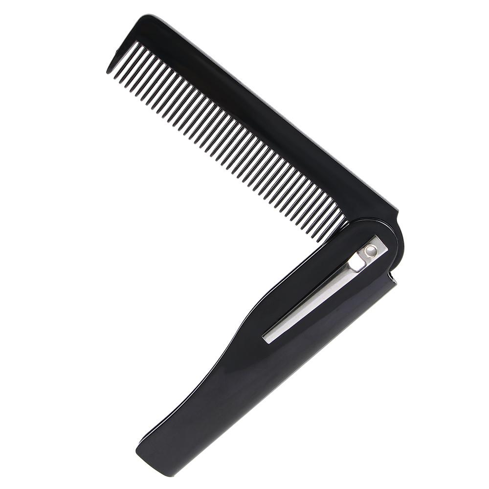 Portable Shaping Tool Fashion Folding Womens Handmade Pocket Clip Hair Comb Beard Comb Moustache