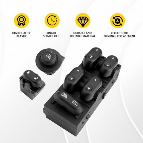 Master Power Window Mirror Door Lock Switch Driver For 2004-2008 Ford F-150 EK