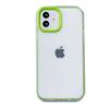 Transparent Three-in-One Compatible with iPhone 16/15 Pro Max Apple 14 Phone Case 13/12 Candy Color Frame 17