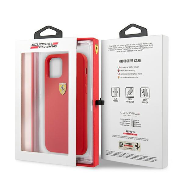 Ferrari Fessihcp13Sre Iphone 13 Mini5,4 Červený/Red Tvrdé pouzdro Silikonové