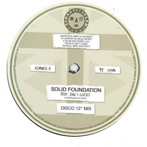 

12inch Record DAN I LOCKS - Solid Foundation / Melodica Version ASM002 Ashanti Selah 2017 UK Reggae, Ska & Dub Used