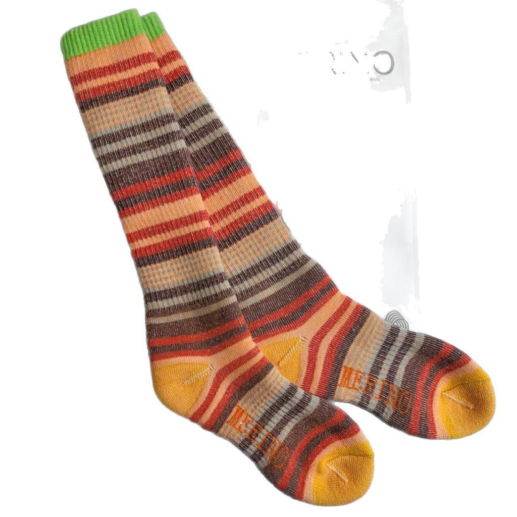 100% Merino Wool Thickened Ski & Hiking Calf Socks for Warmth