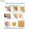 14K Gold-Plated Brass Oval Thick Chain DIY Jewelry Making Accessories, Suitable For Making Bracelets Necklaces Making Findings