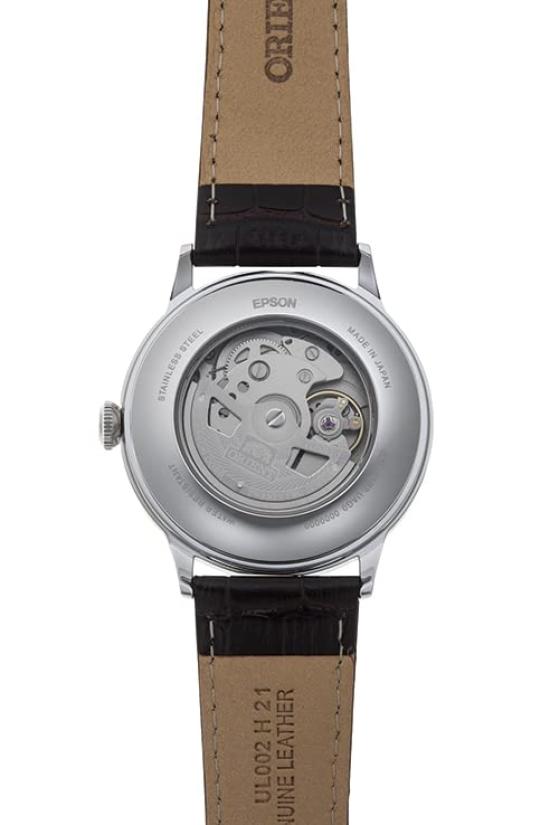 Orient Bambino Automatic Watch, Mechanical, Made In Japan, with Japanese Manufacturer's Warranty, RN-AK0702Y, Men's, Ivory