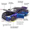 New 1/24 BMW I5 M50 Supercar Alloy Model Car Toy Diecasts Metal Casting Sound and Light Car Toys For Children Vehicle
