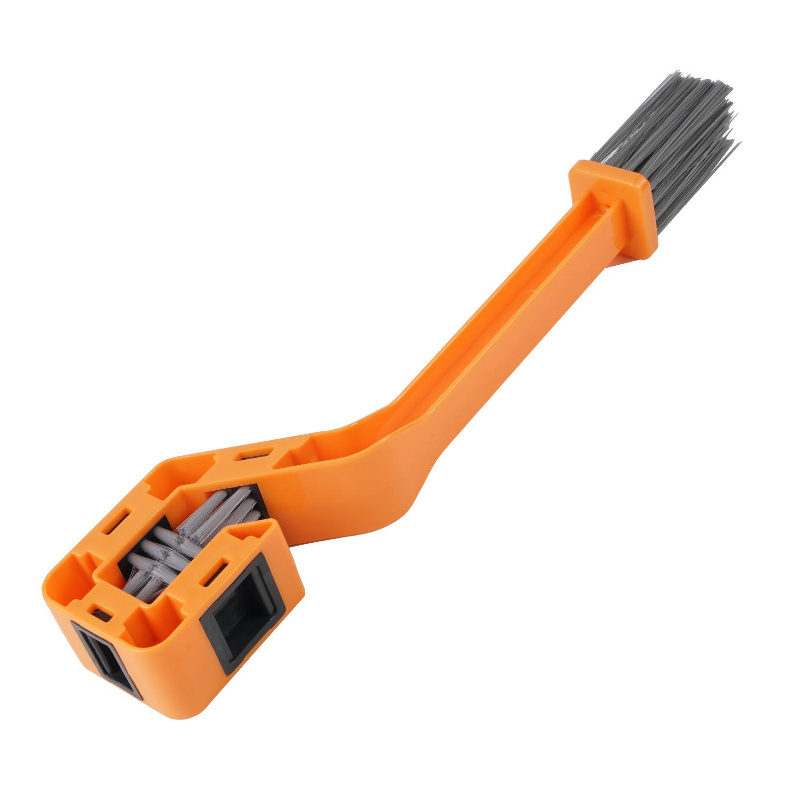 

Chain Cleaning Brush Tool For Suzuki DRZ 400SM DRZ400S DR-Z 400 400E RM 125 250 RMZ 250 450 For Kawasaki KX 125 KXF 250 KX450F помаранчевий
