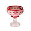 Flavinmci Ręcznie Malowana Kryształowa Szklana Misa Podstawka