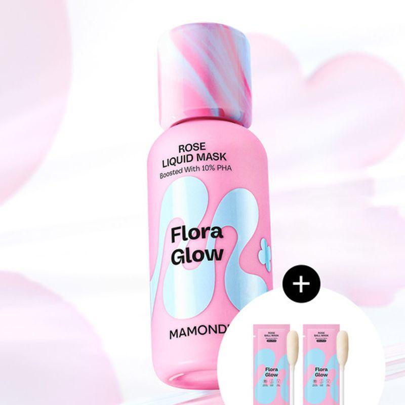 Mamonde Flora Glow Rose жидкая маска 80 мл flora glow rose liquid mask