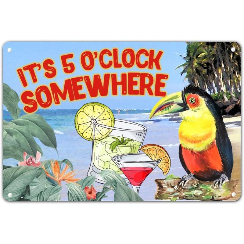 "Live" Word Metal Sign, Retro Wall Art Decor