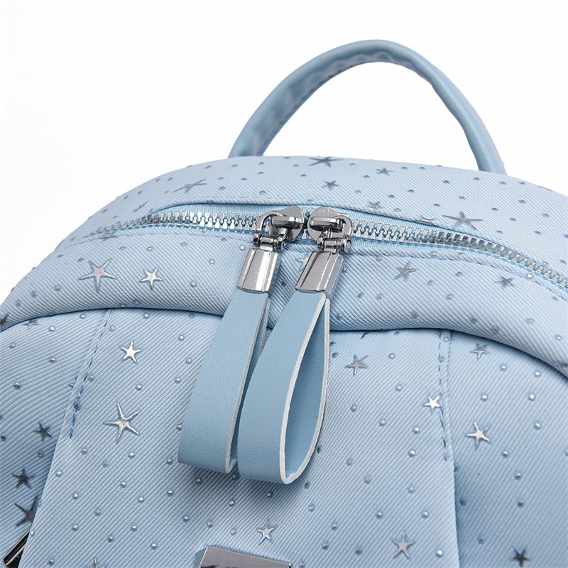 Star Backpack Women's Lightweight Oxford Backpack Student Schoolbag