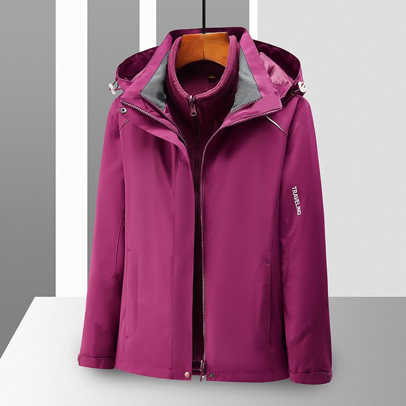 

Унисекс Водонепроницаемая Куртка-Ветровка 3-в-1 для Кемпинга и Альпинизма 2XL