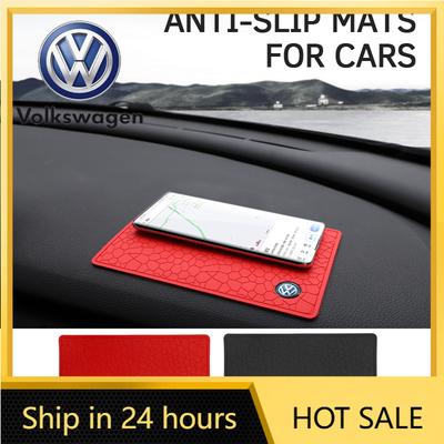 2026 Nowa Do VOLKSWAGEN VW Mata Antypoślizgowa z PVC na Deskę Rozdzielczą Telefon Żelowa Podkładka Antypoślizgowa Do Volkswagen CC R-Line Touran Golf Tiguan Be