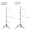2m/2.8m Portable Photography Tripod Stand for Lights and Phone Live Broadcast