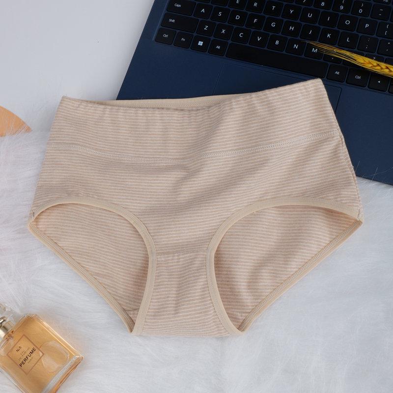 2025 Antibacterial Cotton Mid-Waist Women s Briefs - Breathable Winter Comfort