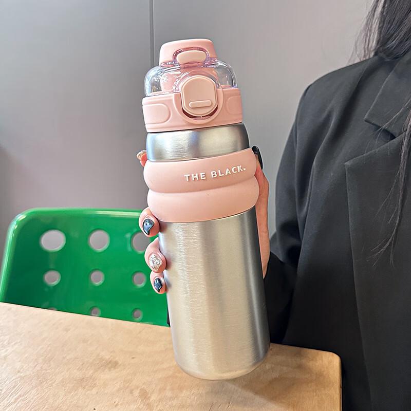 OLOEY 316 Stainless Steel Double-Drink Insulated Bottle