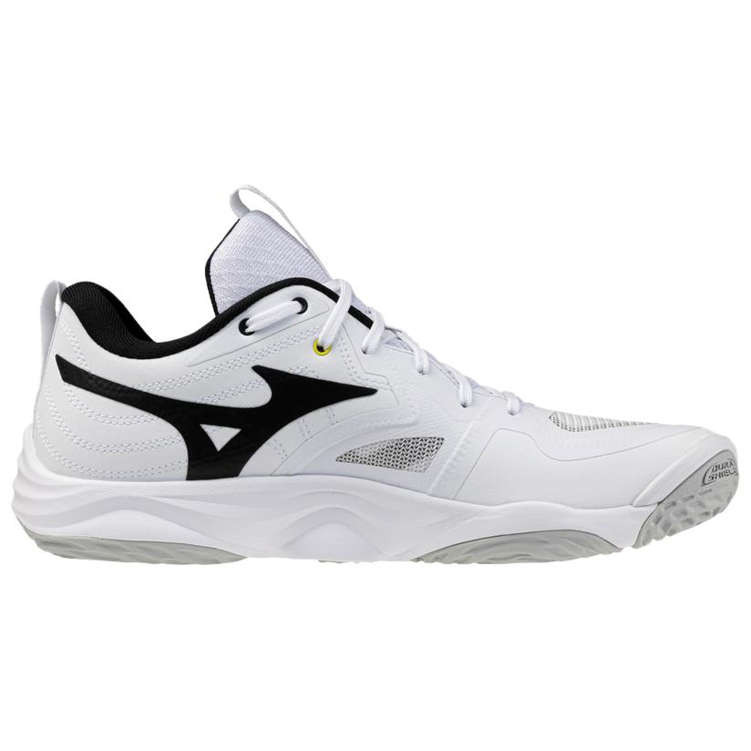 Mizuno Wave Momentum Elite Comfortable Durable Supportive Balanced Volleyball Shoes Unisex sneakers White Black V1GA251259