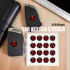 8pcs Car Door Lock Keyhole Stickers Protector Lock Core Decal For Mitsubishi Lancer ASX Pajero Mirage Attrage Xpander Outlander