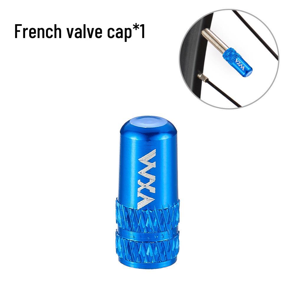 Aluminiowy stop Kapsel przeciwpyłowy na wentyl rowerowy i adapter konwertujący Presta na Schrader