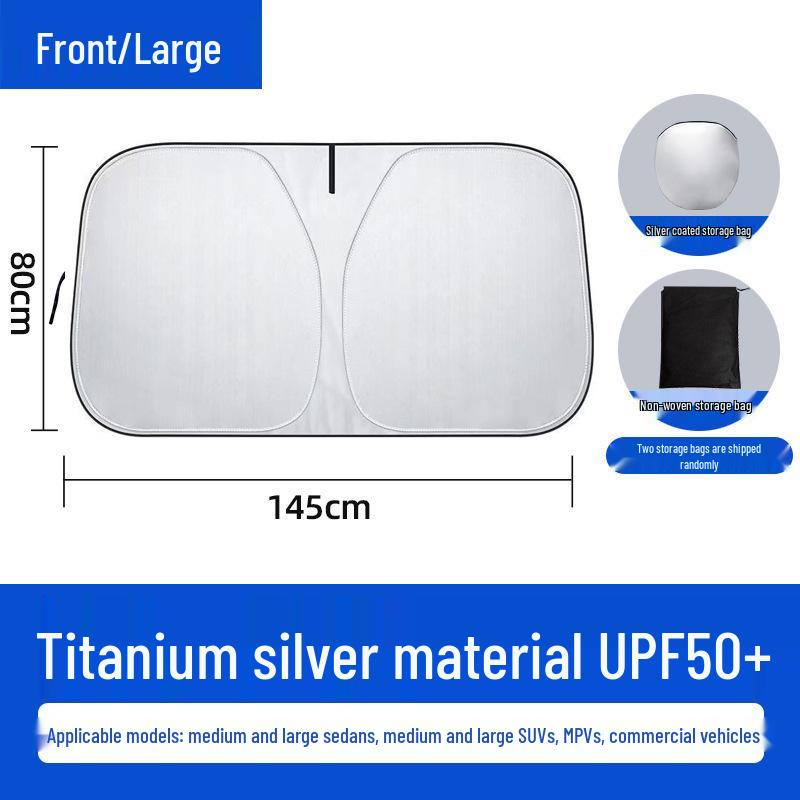 Magnetic Car Window Sunshade Black Glue Heat Insulation Curtain for Sun Protection