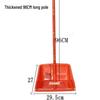 Thickened Plastic Dustpan with Wooden Handle