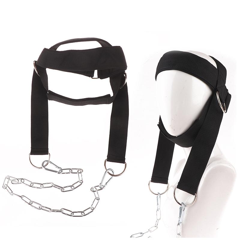 Neck Trainer Fitness Equipment Sports Exercise Harness Shoulder Weight Training Cap