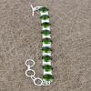 Peridot Gemstone Handmade 925 Sterling Silver Bracelet 7-8" KKG-142