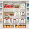 Küche Verdickt Kühlschrank Lagerung Box Transparent Versiegelt Lebensmittel Grade Kühlschrank Organizer Lebensmittel Lagerung Container Frische Gemüse