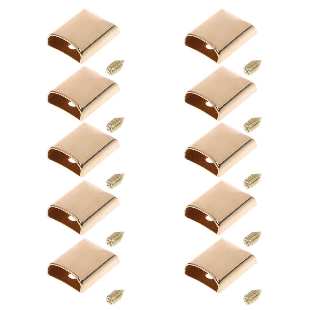 10 stuks Leer Ambacht DIY Metalen Rits Staart Clips Gesp Stop Staart Plug voor Hoofd T
