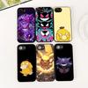 Funda de Teléfono P-Pokemons GO Gengar P-Pikachus Psyduck para Samsung Galaxy S25 S24 S23 FE Ultra Plus S7 Edge S25+ S23+ A56 5G