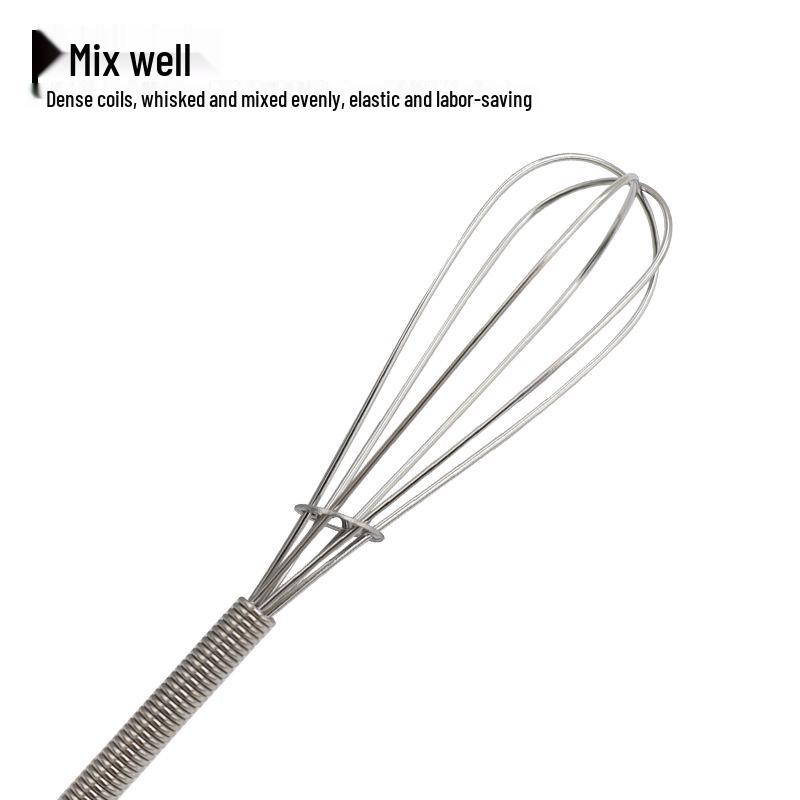Stainless Steel Handheld Whisk for Baking and Eggs