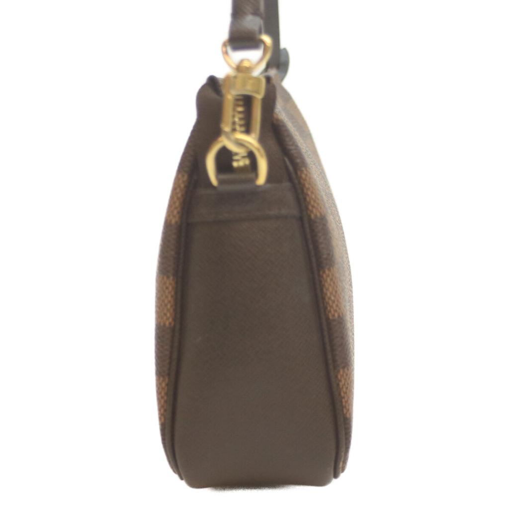 LOUIS VUITTON 2000 N51982 Damier Truth Makeup Handbag BrownUsed