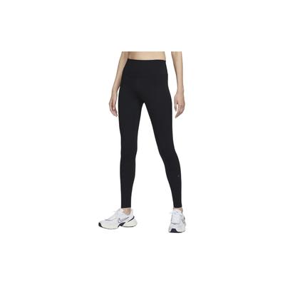 Nike Solid Color High Waist Slim Fit Sports Long Pants Women Bottoms Black FN3227-010