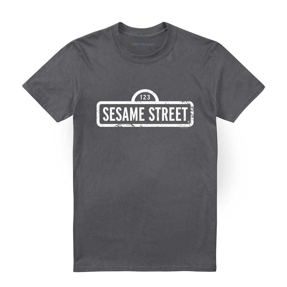 Sesame Street Unisex Adult Logo T-Shirt