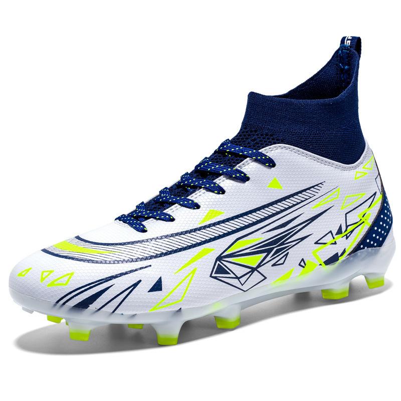 Foreign Trade New Messi World Cup Football Shoes Long Nails Broken Nails Indoor Boys and Girls Sports Shoes Outdoor Training Grass