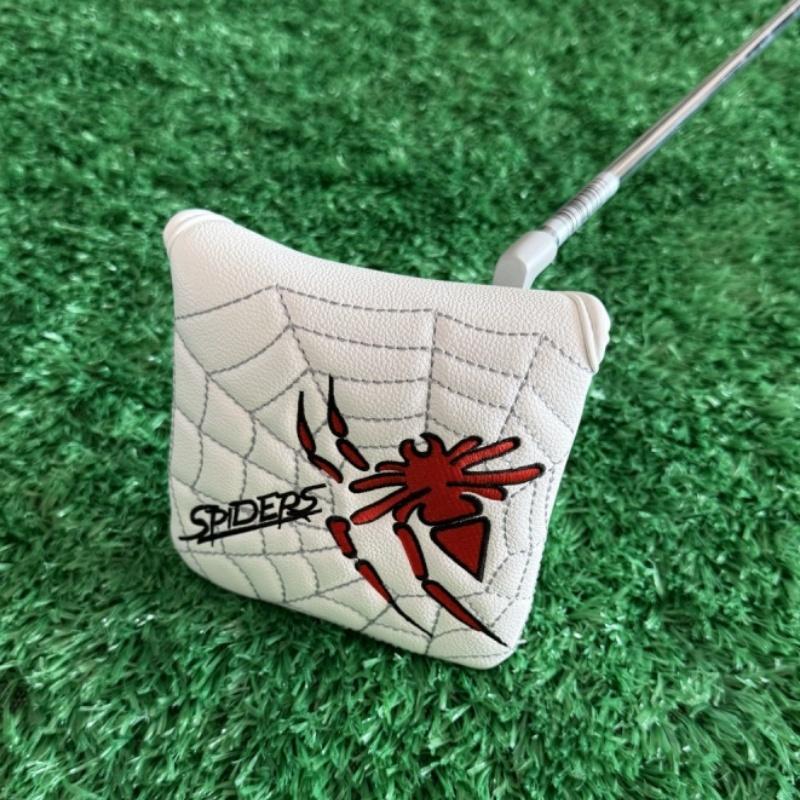 Golf Putter Head Cover Mallet Head Covers Golf Putter Head Protect Embroidery Square Headcovers For Spider Putter 5